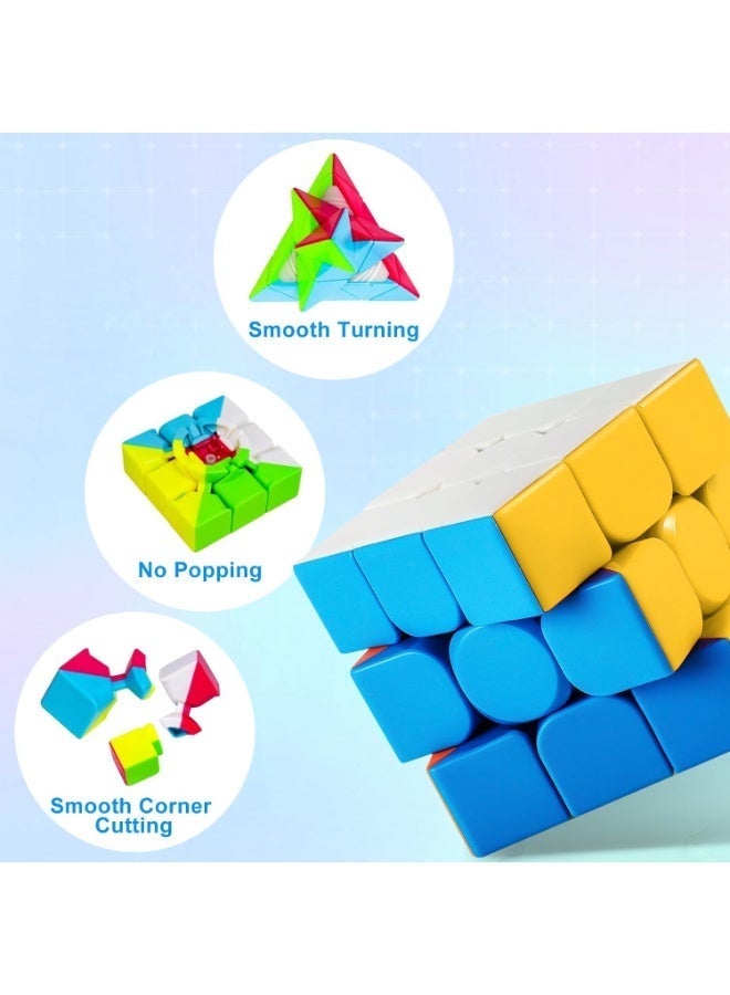 لوكاداه لعبة مكعب الألغاز التعليمية للأطفال - تنمية الدماغ العملية، تحسين المنطق والتركيز ومهارات حل المشكلات، لعبة تعليمية تفاعلية ملونة للعب الإبداعي، بدون شاشة (متعددة الألوان) - Image 3